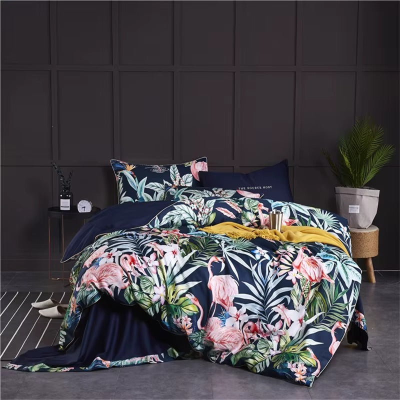Luxury Egyptian Cotton Bedding Set – Premium Queen & King Bed Linen Collection (4 & 6 Pieces)