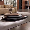 High-Quality Rotating Coffee Table – Minimalist Italian Floating Tea Table for Villas & Apartments