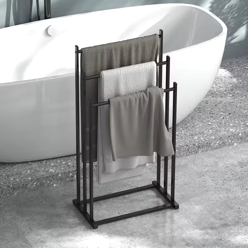 Freestanding Towel Rack – Vertical Bath & Pool Towel Stand