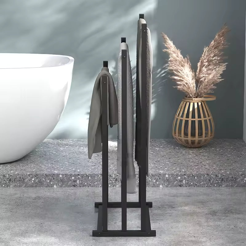 Freestanding Towel Rack – Vertical Bath & Pool Towel Stand