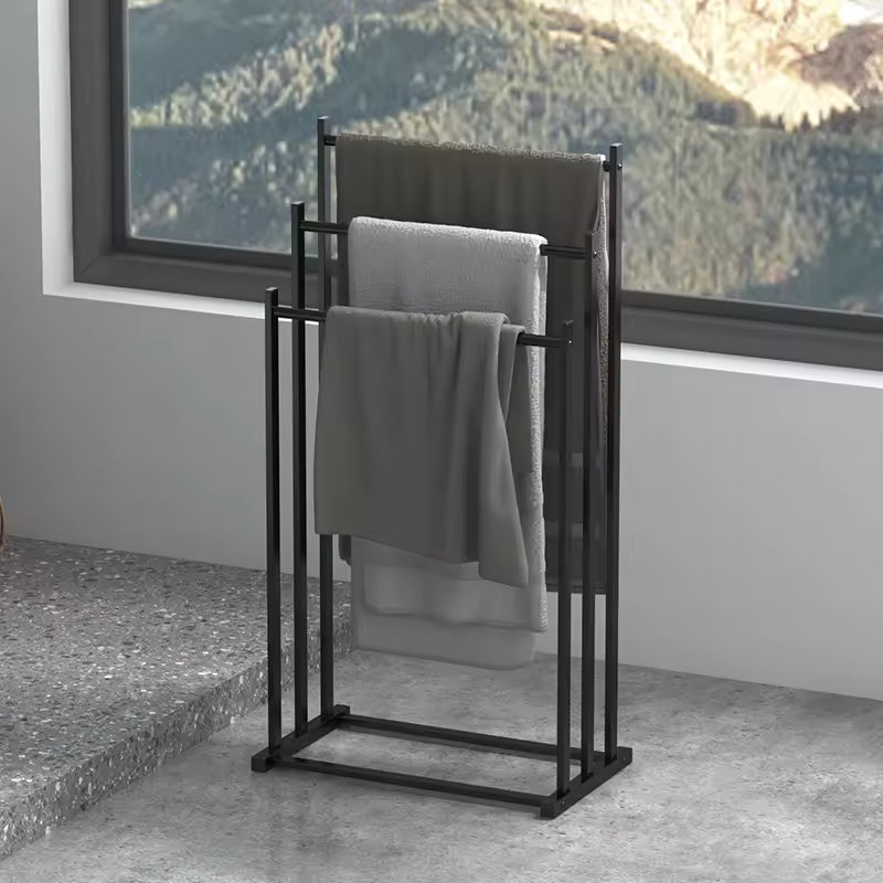 Freestanding Towel Rack – Vertical Bath & Pool Towel Stand