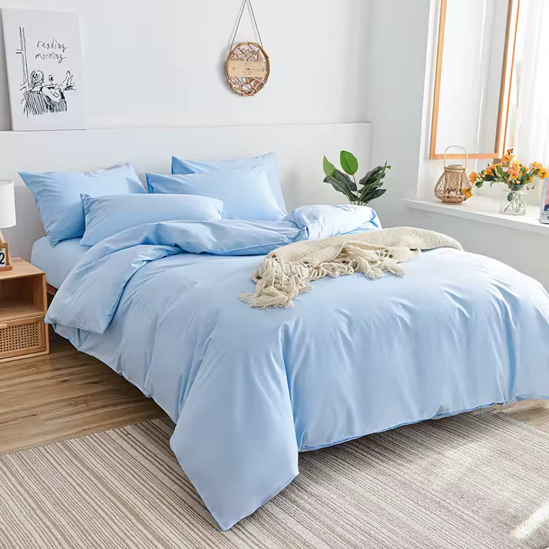 Skin-Friendly Floral Branch Bedding Set – Queen Size Duvet Cover with Pillowcases, Premium Quality Bed Linen