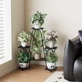 6-Tier Metal Plant Stand – Indoor & Outdoor Multi-Level Flower Shelf for Pots